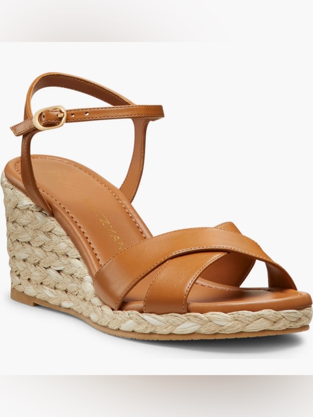 Stuart Weitzman Dayna Espadrille Wedge Sandal Size 7